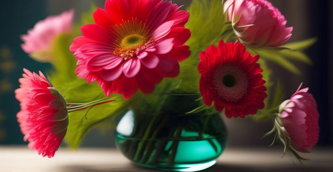 flowers-is-table-with-green-vase